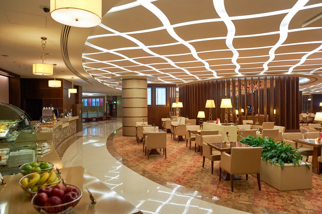 airport lounge interior