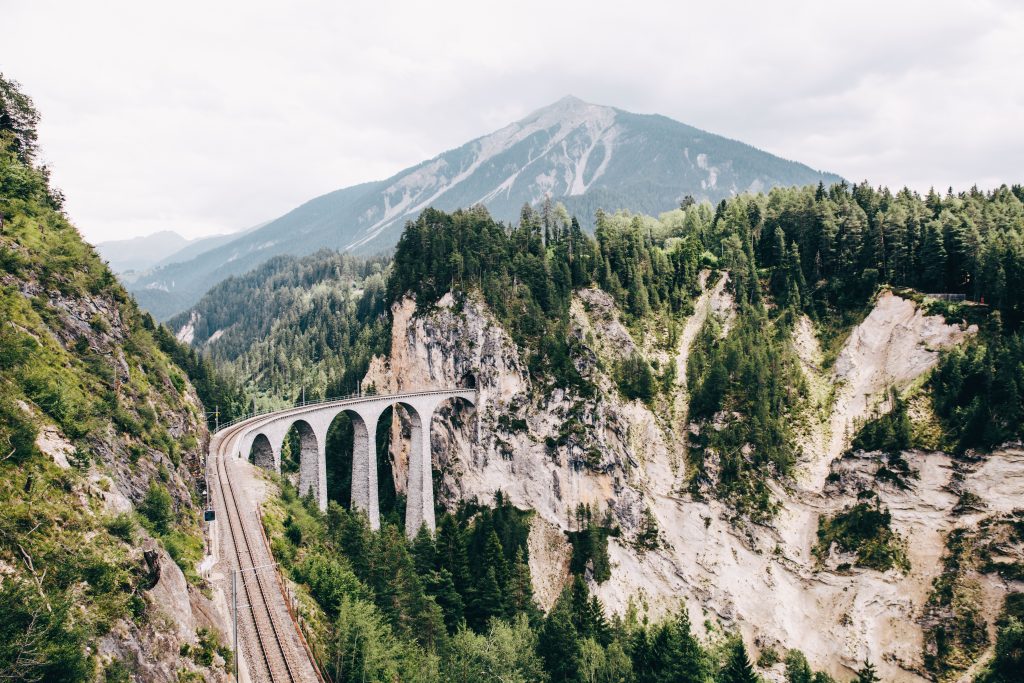 Switzerland train winter destionations