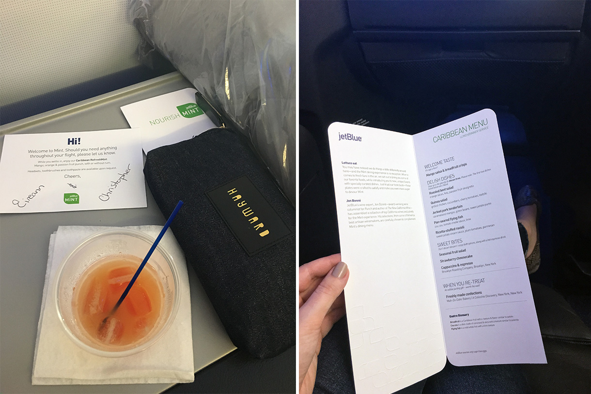 JetBlue mint service